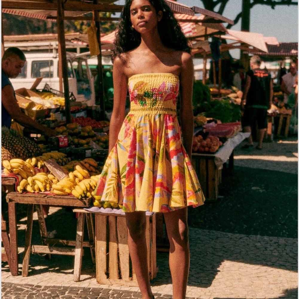 Sezane x Farm Rio Olinda Dress 38/6